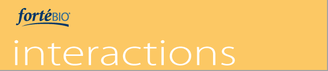ForteBio Interactions Newsletter
